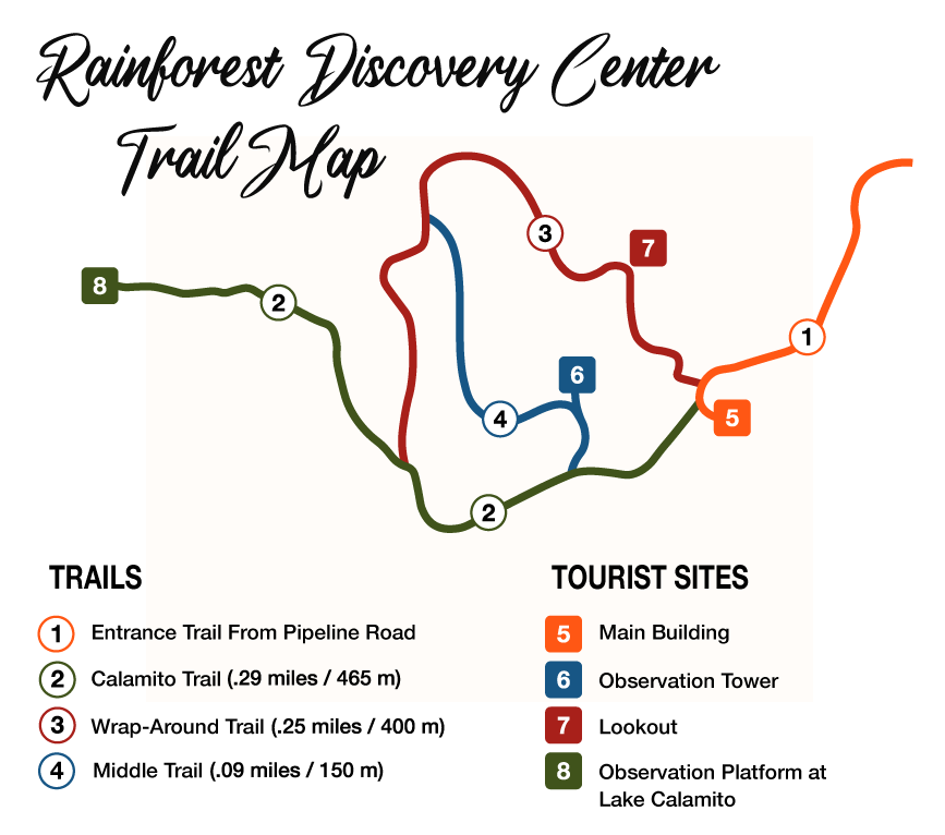 rainforest discovery center, pipeline road, gamboa, panama