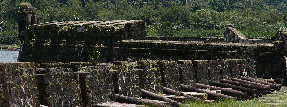 fuertes san lorenzo y portobelo colón panamá ruinas de fuertes portobelo y san lorenzo