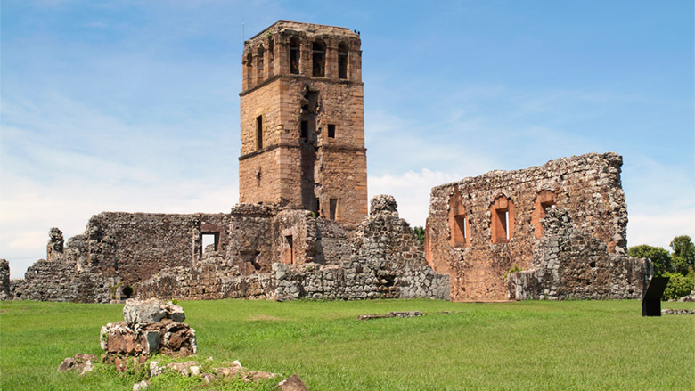 rovine e museo di panama viejo, città di panama