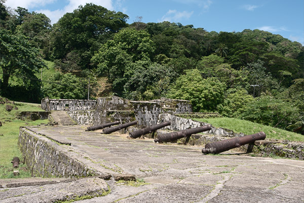 rovine del forte portobelo, colon, panama tour ed escursioni nel canale di panama