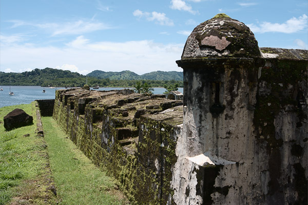 fuerte portobelo colón panamá ruinas de portobelo, colón, panamá